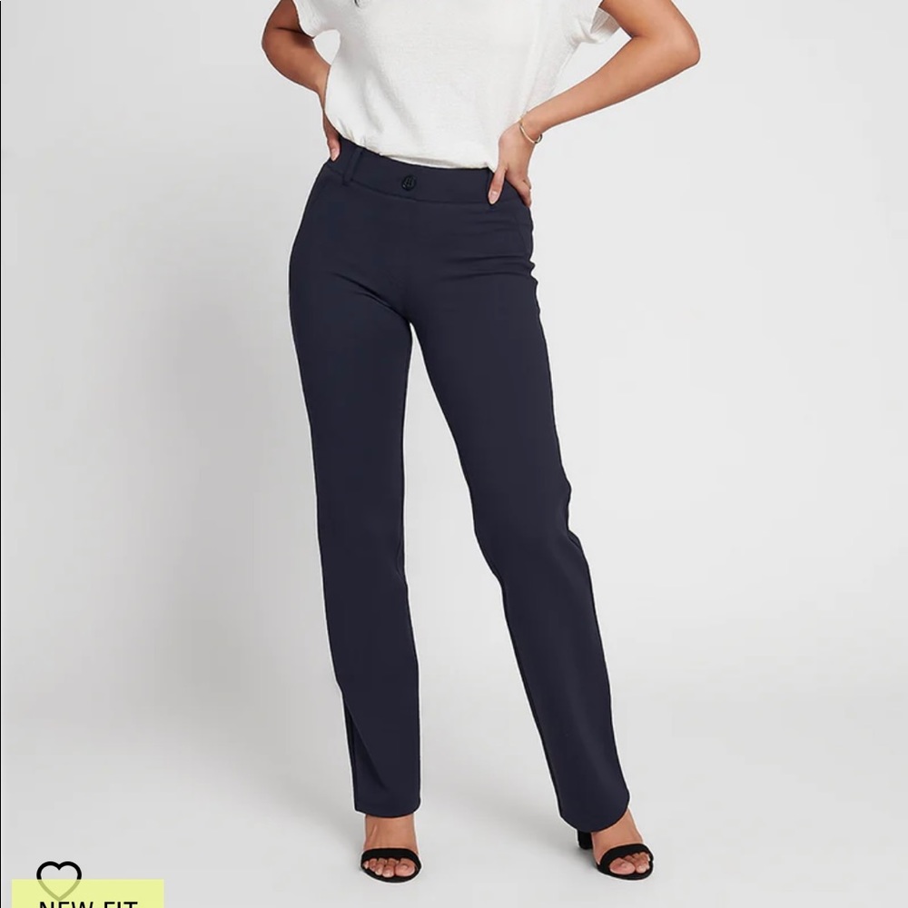 NWOT Betabrand straight leg yoga/dress pants.